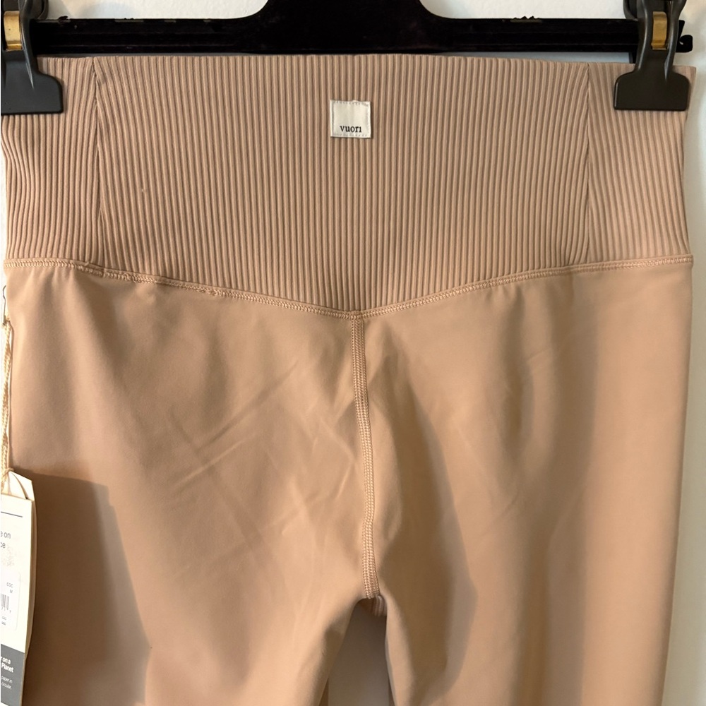 Vuori rib, studio Leggings color coconut sz M new